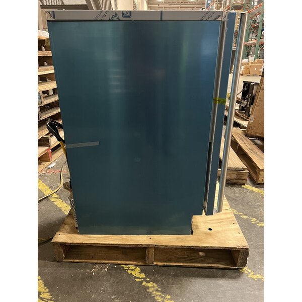 Scratch and Dent Hoshizaki AM-50BAK-AD 14 7/8" ADA Compliant Air Cooled Undercounter Top Hat Cube Ice Machine with 27 lb. Bin - 54 lb.