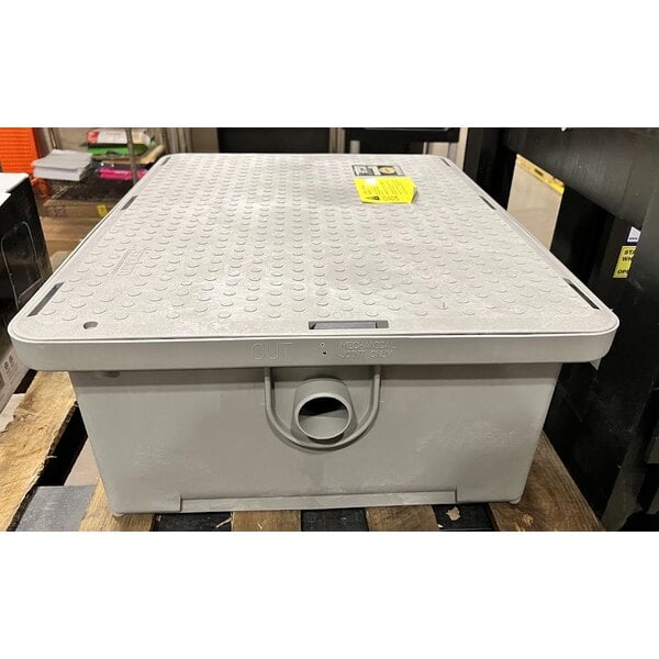 Scratch and Dent Endura 3925A02LO Lo-Pro 50 lb. 25 GPM Low Profile Grease Trap with 2" Hub
