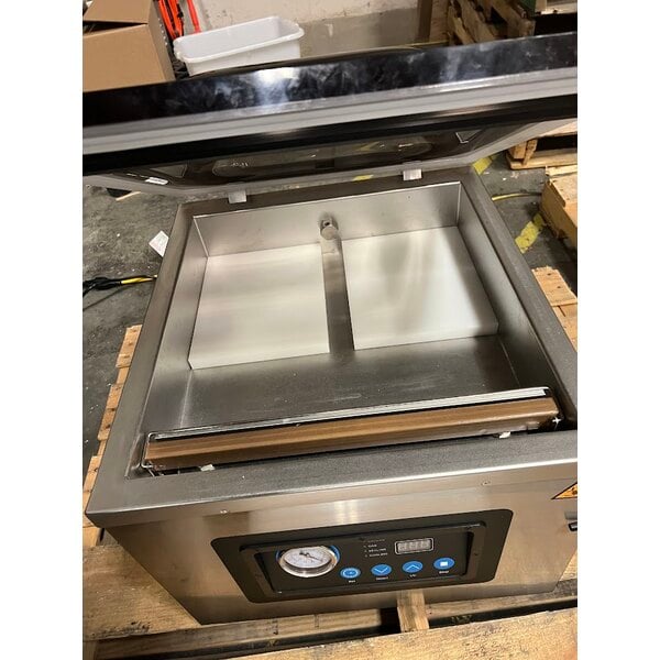 Scratch and Dent VacPak-It VMC16 Chamber Vacuum Packaging Machine with 16" Seal Bar and Oil Pump