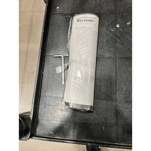 Scratch and Dent Avantco PG200GST Commercial Panini Sandwich Grill with Timer, Grooved Top and Smooth Bottom Plates, and 13 3/8" x 8 3/4" Cooking Surface - 120V, 1750W