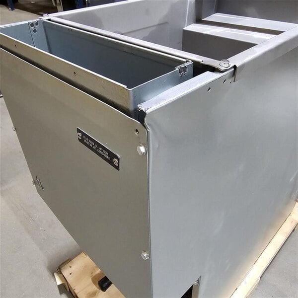 Scratch and Dent Vulcan LG400-1 45-50 lb. Natural Gas Floor Fryer - 120,000 BTU