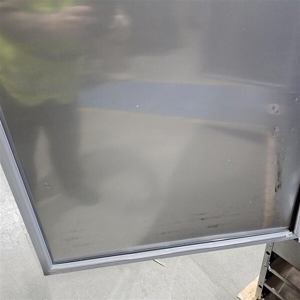 Scratch and Dent Avantco SS-3R-HC 81 5/16" Stainless Steel Solid Door Reach-In Refrigerator