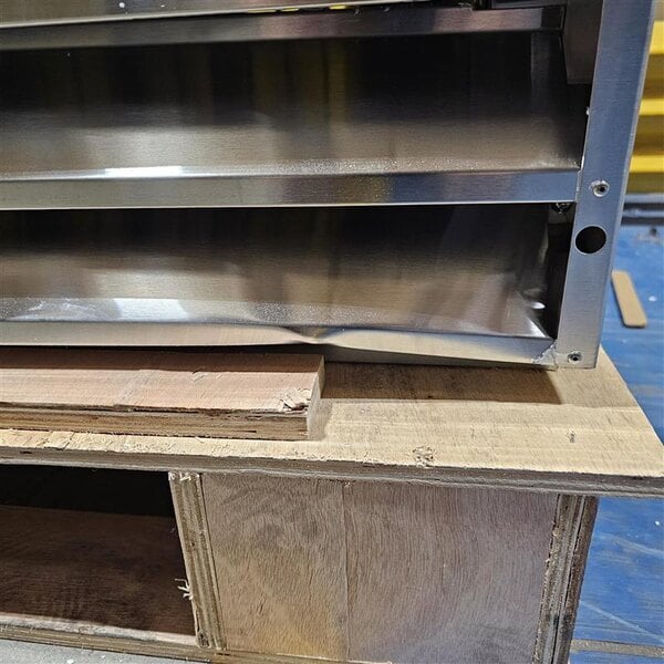 Scratch and Dent Avantco SS-3R-HC 81 5/16" Stainless Steel Solid Door Reach-In Refrigerator