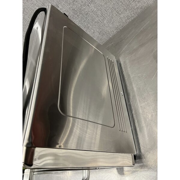 Scratch and Dent Solwave Stackable Commercial Microwave with Large 1.2 cu. ft. Interior and Push Button Controls - 1,200W, 120V