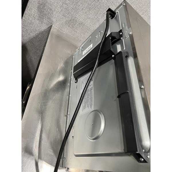 Scratch and Dent Solwave Stackable Commercial Microwave with Large 1.2 cu. ft. Interior and Push Button Controls - 1,200W, 120V