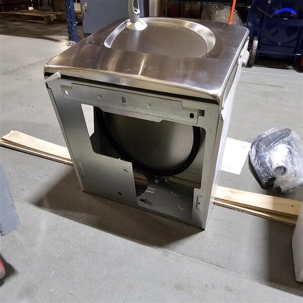 Scratch and Dent Oasis 506232 PG8ACSL Versacooler II 8 GPH Greystone Bi-Level Drinking Fountain - 115V - Chilled