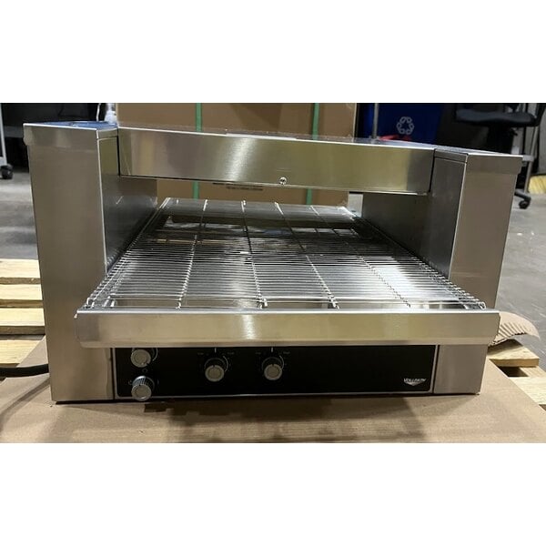 Scratch and Dent Vollrath SO2-20814.5 JB3H 40" Ventless Countertop Conveyor Oven with 14 1/2" Wide Belt - 3600W, 208V