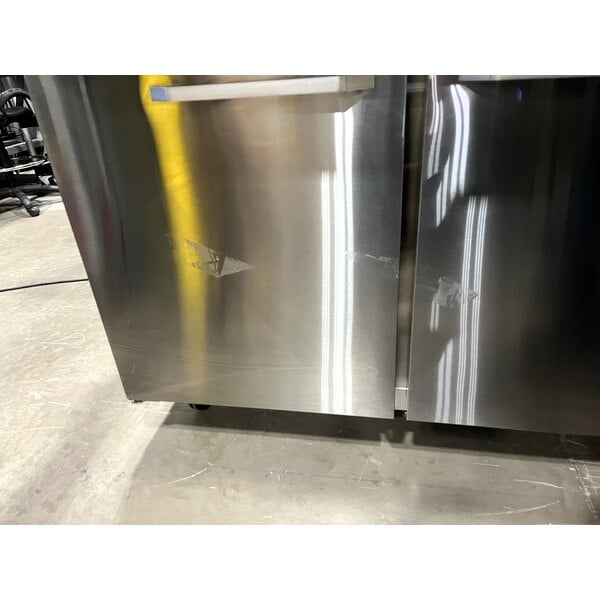 Scratch and Dent MainStreet Equipment 70" Mega Top 3 Door Refrigerated Sandwich Prep Table