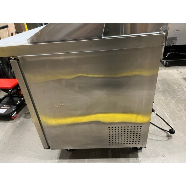 Scratch and Dent MainStreet Equipment 70" Mega Top 3 Door Refrigerated Sandwich Prep Table
