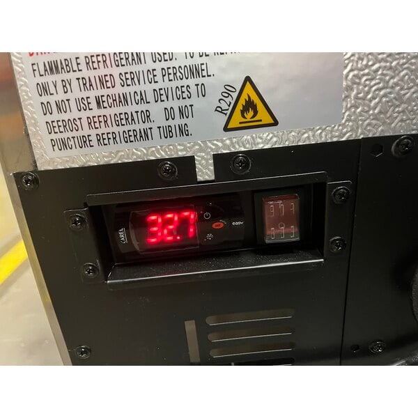 Scratch and Dent MainStreet Equipment 70" Mega Top 3 Door Refrigerated Sandwich Prep Table