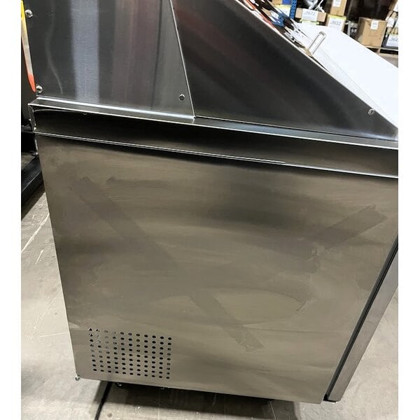 Scratch and Dent MainStreet Equipment 70" Mega Top 3 Door Refrigerated Sandwich Prep Table