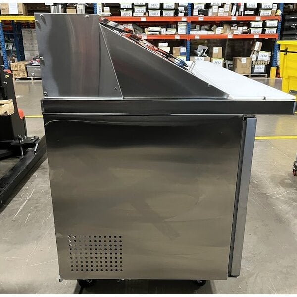 Scratch and Dent MainStreet Equipment 70" Mega Top 3 Door Refrigerated Sandwich Prep Table