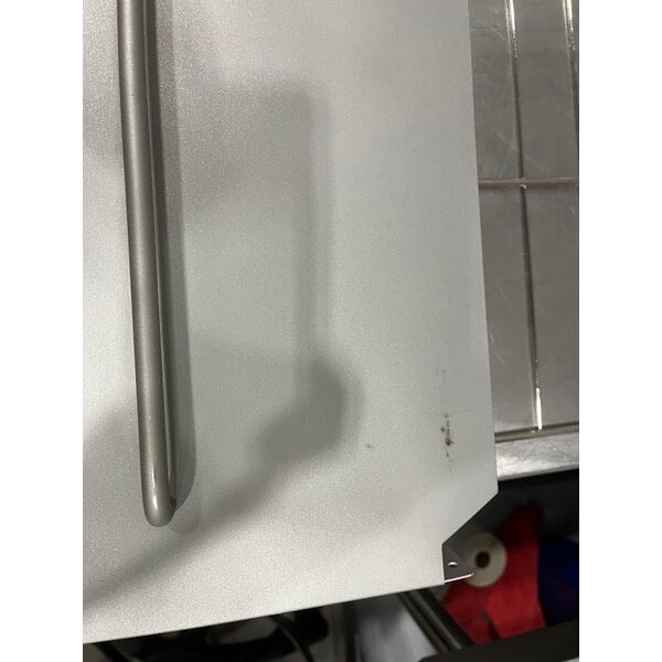 Scratch and Dent Avantco F5-ES-N 65-70 lb. Natural Gas Stainless Steel Floor Fryer - 100,000 BTU