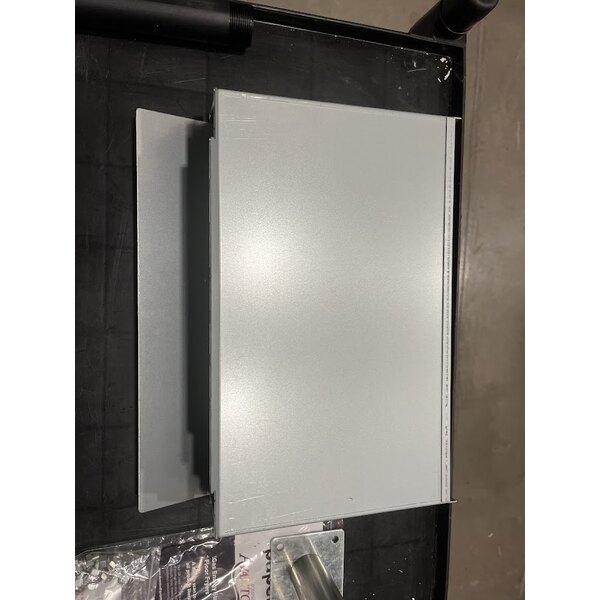 Scratch and Dent Avantco F5-ES-N 65-70 lb. Natural Gas Stainless Steel Floor Fryer - 100,000 BTU