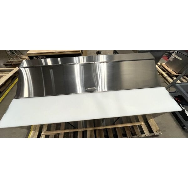 Scratch and Dent Avantco SS-PT-71-HC 70" 3 Door Stainless Steel Refrigerated Sandwich Prep Table