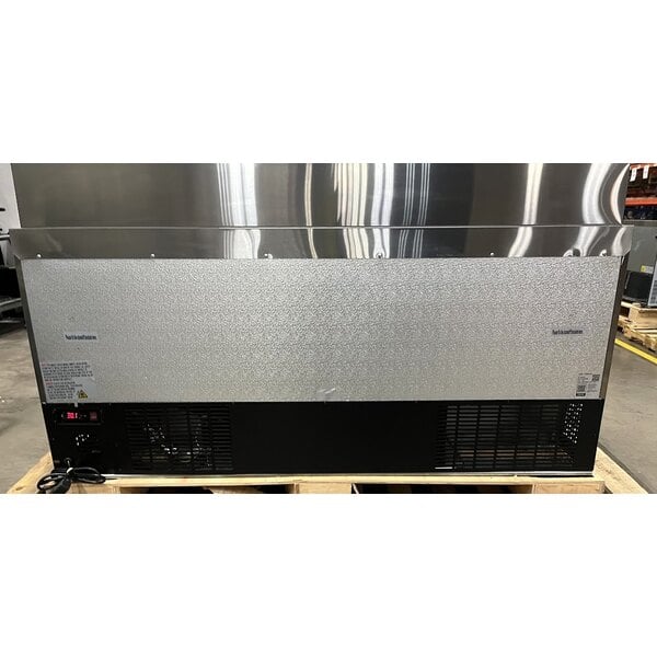 Scratch and Dent Avantco SS-PT-71-HC 70" 3 Door Stainless Steel Refrigerated Sandwich Prep Table