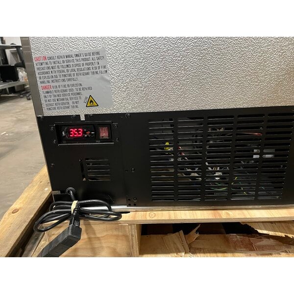 Scratch and Dent Avantco SS-PT-71-HC 70" 3 Door Stainless Steel Refrigerated Sandwich Prep Table