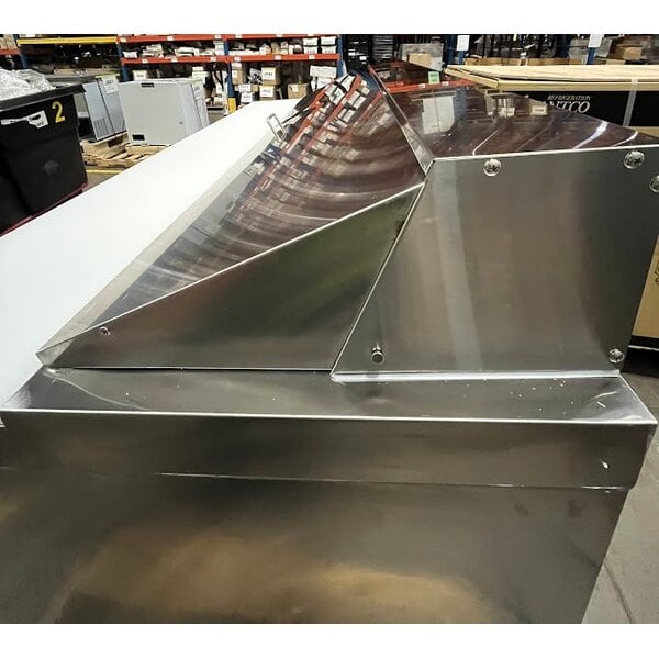 Scratch and Dent Avantco SS-PT-71-HC 70" 3 Door Stainless Steel Refrigerated Sandwich Prep Table