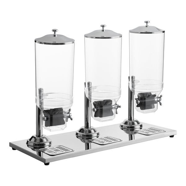 Scratch and Dent Choice 8 Liter Triple Canister Cereal Dispenser