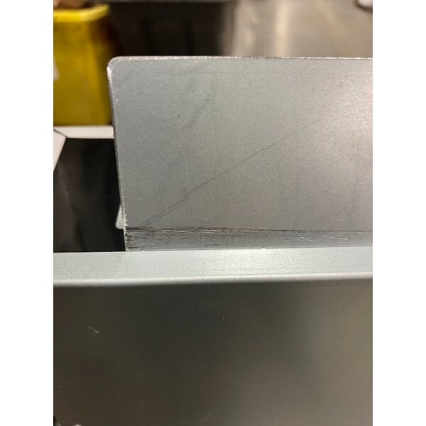 Scratch and Dent Avantco F5-ES-N 65-70 lb. Natural Gas Stainless Steel Floor Fryer - 100,000 BTU