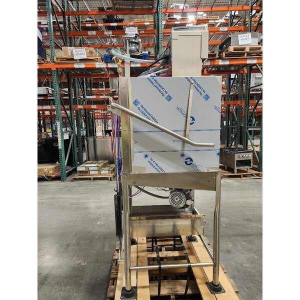 Scratch and Dent Noble Warewashing I-E Single Rack Low Temperature Door-Type Dish Machine - 115V