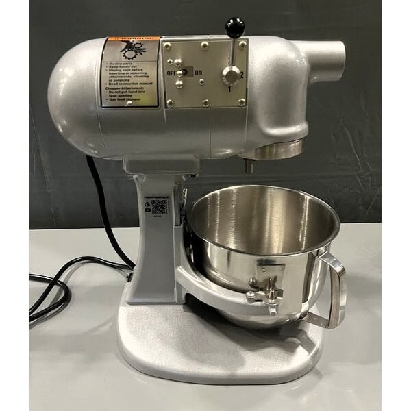Scratch and Dent Hobart N50 5 Qt. Bowl Lift Countertop Mixer with Standard Accessories - 120V, 1/6 hp
