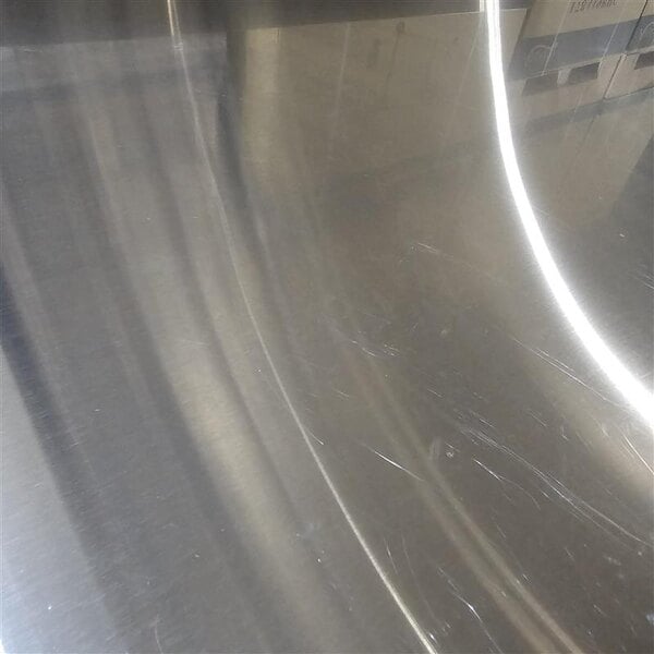 Scratch and Dent Avantco SS-WT-36F-HC 36" Two Door Worktop Freezer with 3 1/2" Backsplash