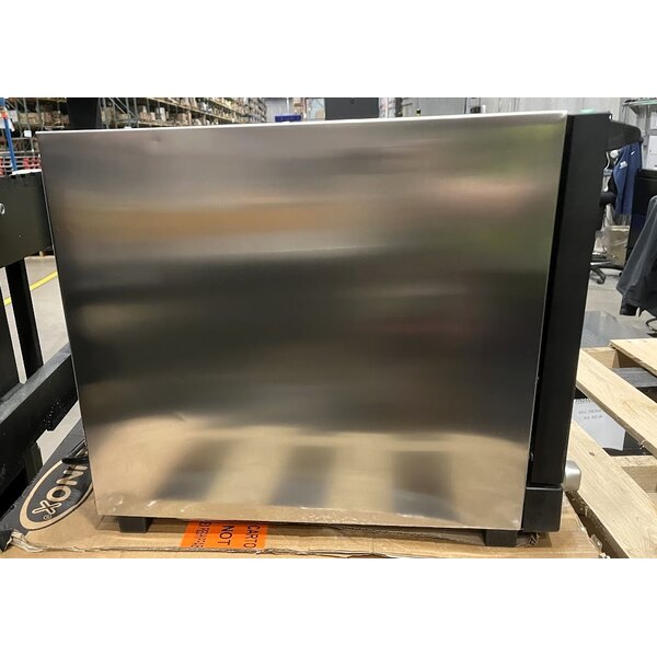 Scratch and Dent Cadco Anna OV-023 4-Shelf Half Size Medium-Duty Manual Countertop Convection Oven - 208-240V