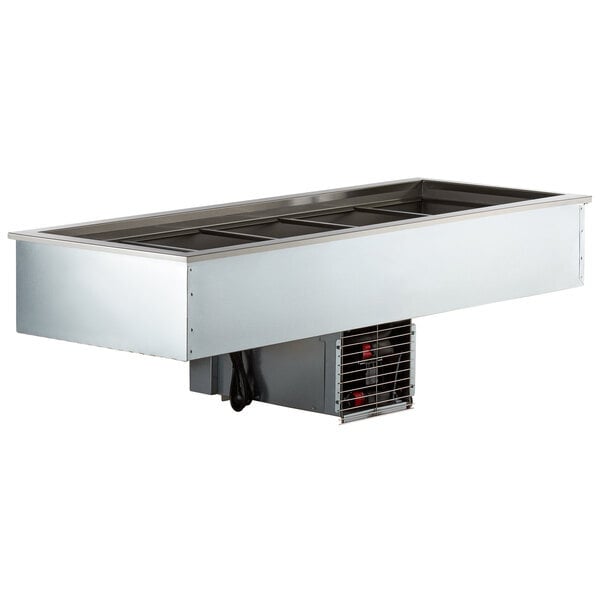 Scratch and Dent Delfield N8169BP Five Pan Drop In Refrigerated Cold Food Well