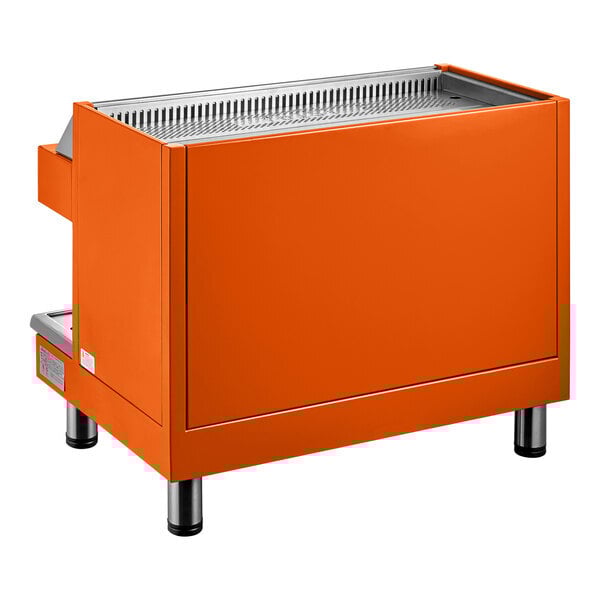 Scratch and Dent Astra Mega II M2S-017-OR Semi-Automatic Orange Espresso Machine - 220V