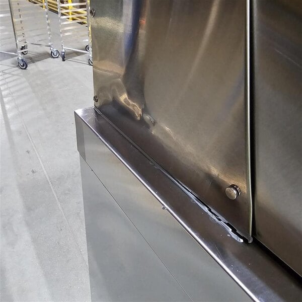 Scratch and Dent Avantco APT-60M-HC 60" 2 Door Mega Top Refrigerated Sandwich Prep Table