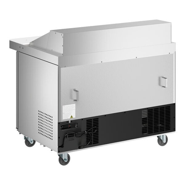 Scratch and Dent MainStreet Equipment 48" Mega Top 2 Door Refrigerated Sandwich Prep Table