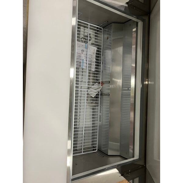 Scratch and Dent MainStreet Equipment 48" Mega Top 2 Door Refrigerated Sandwich Prep Table