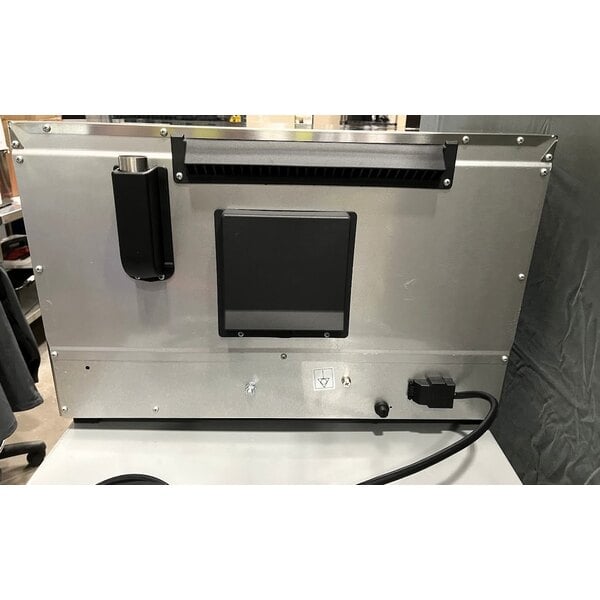 Scratch and Dent Cadco Lisa OV-013 3-Shelf Half Size Medium-Duty Manual Countertop Convection Oven - 120V