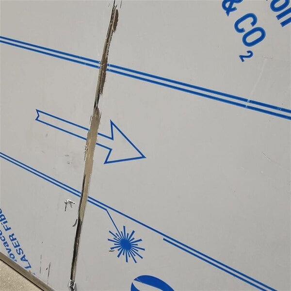 Scratch and Dent Advance Tabco VSS-486 48" x 72" 14 Gauge Stainless Steel Work Table with Stainless Steel Undershelf