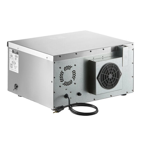 Scratch and Dent Cadco VariKwik VK-120 Stainless Steel Countertop High-Speed Oven with Touchscreen - 1,920W, 120V