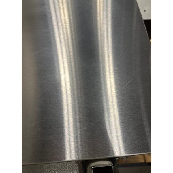 Scratch and Dent Cadco VariKwik VK-120 Stainless Steel Countertop High-Speed Oven with Touchscreen - 1,920W, 120V