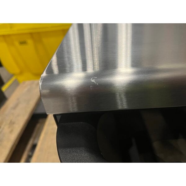 Scratch and Dent Cadco VariKwik VK-120 Stainless Steel Countertop High-Speed Oven with Touchscreen - 1,920W, 120V