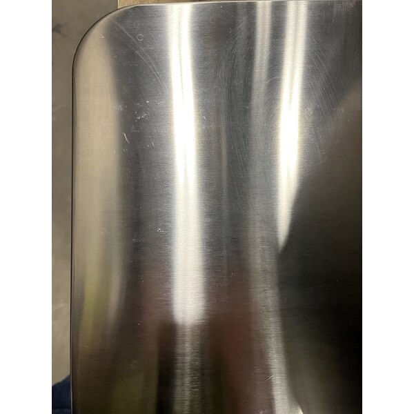 Scratch and Dent Bunn 53400.0101 ICB Twin Tall Platinum Edition Infusion Series Black / Silver Twin Automatic Coffee Brewer - 120/240V, 6000W