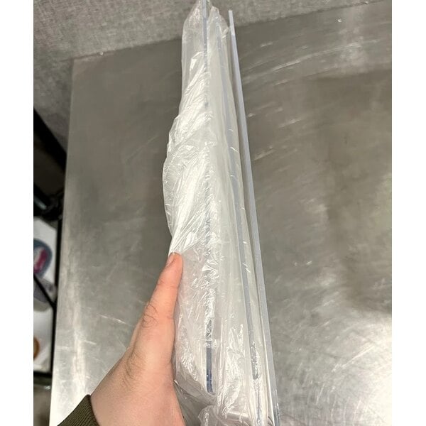 Scratch and Dent Cal-Mil 1501-13 Glacier Three Tier Acrylic Display Case with Wire Frame - 16" x 12" x 19"