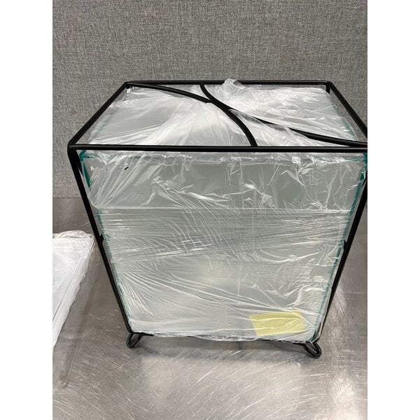 Scratch and Dent Cal-Mil 1501-13 Glacier Three Tier Acrylic Display Case with Wire Frame - 16" x 12" x 19"