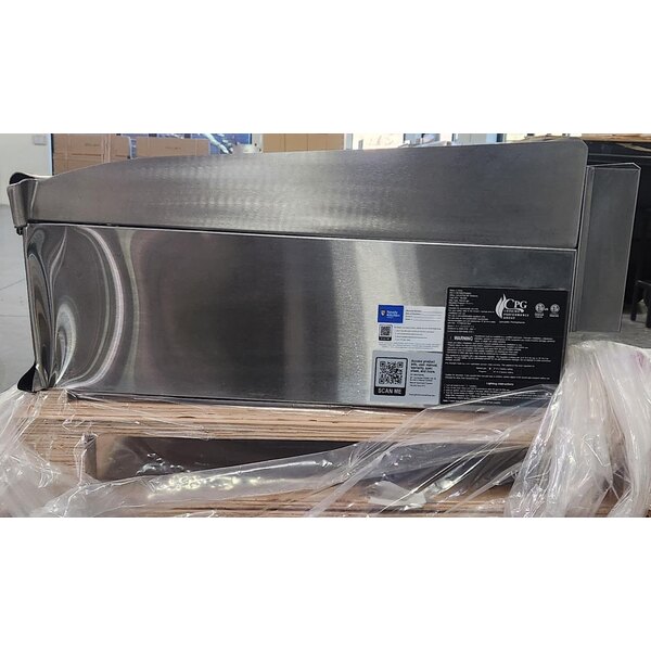 Scratch and Dent Cooking Performance Group GM-CPG-60-NL 60" Gas Countertop Griddle with Manual Controls - 150,000 BTU