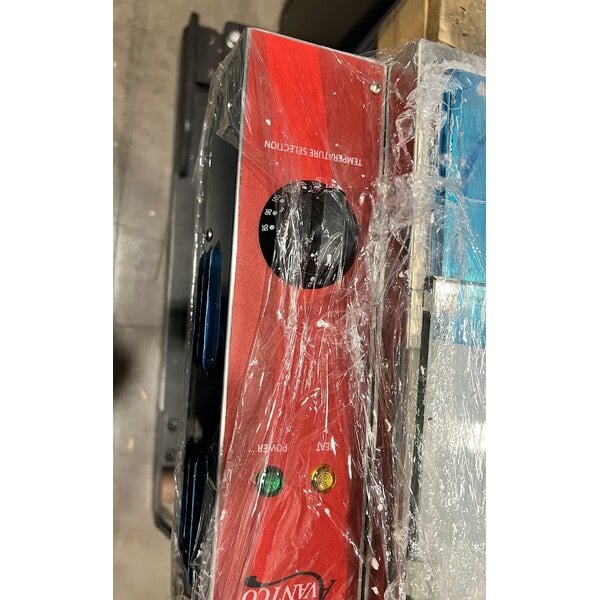 Scratch and Dent Avantco BMFW5 57" Electric Bain Marie Buffet Countertop Food Warmer with 5 Half Size Wells - 1750W, 120V