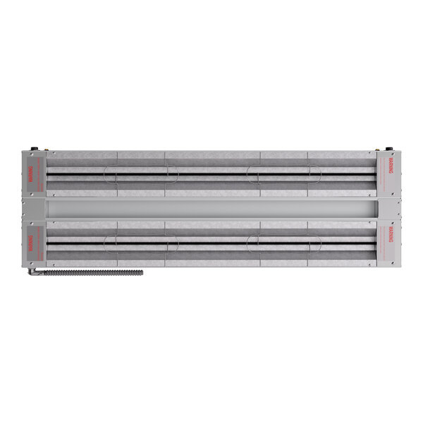 Scratch and Dent ServIt 48" Double Strip Warmer with Dual Adjustable Infinite Controls - 120V, 1,900W