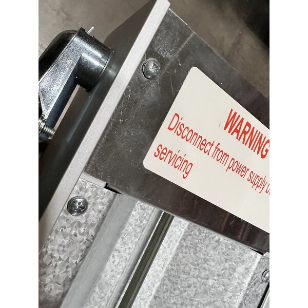 Scratch and Dent ServIt 48" Double Strip Warmer with Dual Adjustable Infinite Controls - 120V, 1,900W