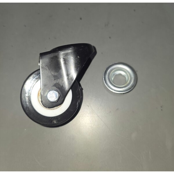 Scratch and Dent Avantco HAC-51-W 47 3/16" White Horizontal Air Curtain Merchandiser with 1 Shelf and LED Lighting - 115V