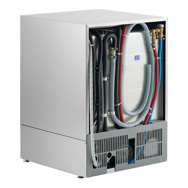 Scratch and Dent Moyer Diebel 383HT Undercounter High Temperature Dishwashing Machine with Booster - 208-240V