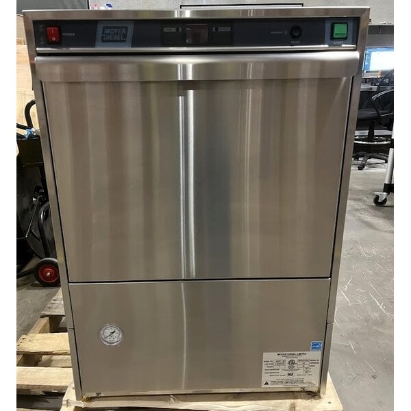 Scratch and Dent Moyer Diebel 383HT Undercounter High Temperature Dishwashing Machine with Booster - 208-240V
