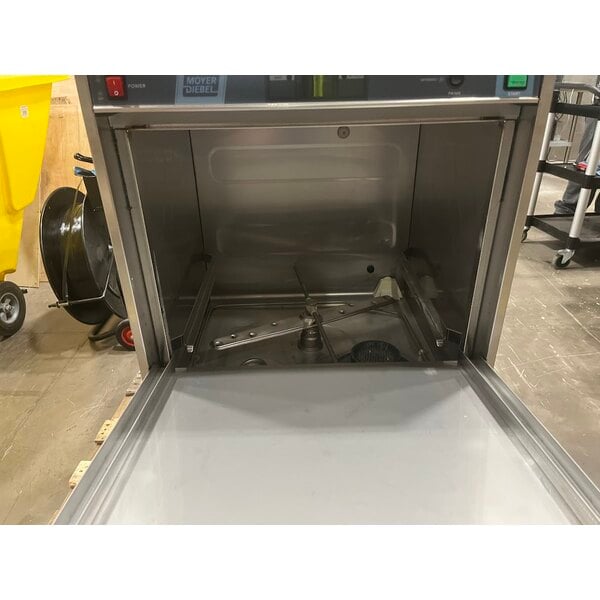 Scratch and Dent Moyer Diebel 383HT Undercounter High Temperature Dishwashing Machine with Booster - 208-240V