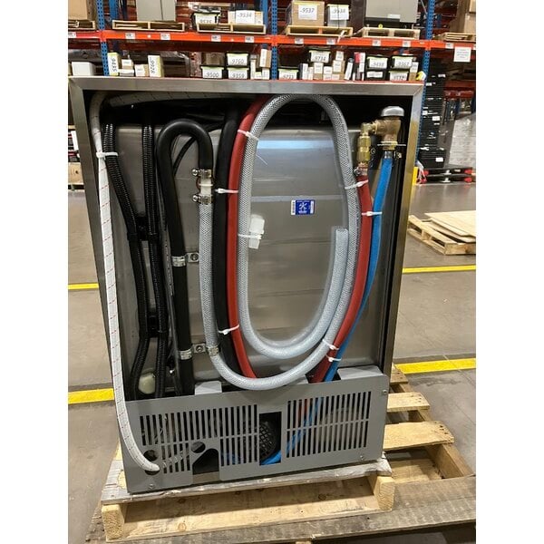 Scratch and Dent Moyer Diebel 383HT Undercounter High Temperature Dishwashing Machine with Booster - 208-240V